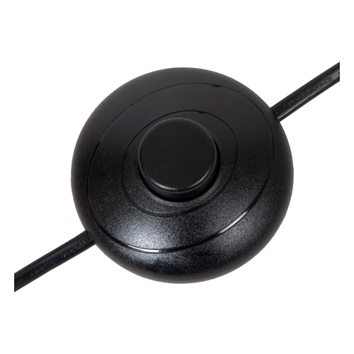 Lucide CLUBS - Vloerlamp - 2xGU10 - Zwart - detail 2